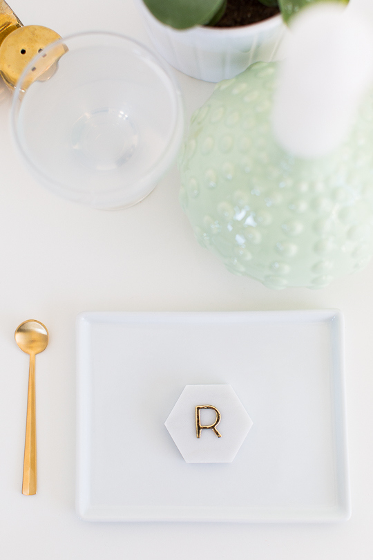 DIY-Marble-Hexagon-Place-Cards-4